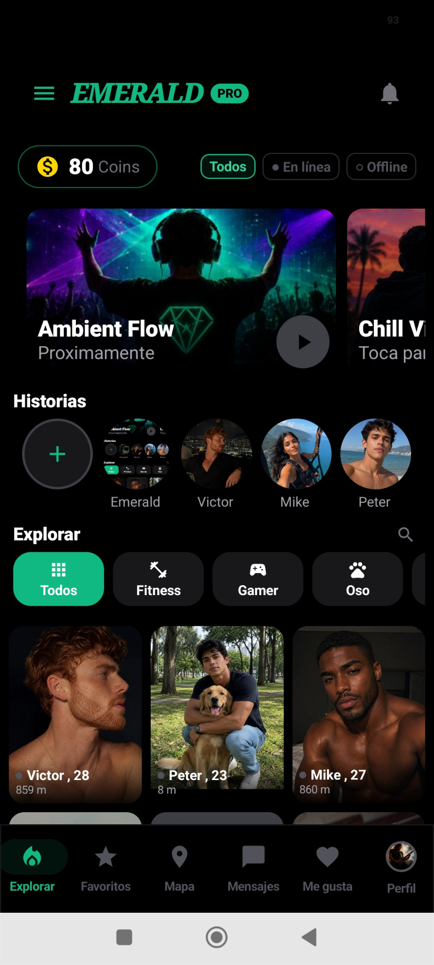 Música en vivo para tus Historias