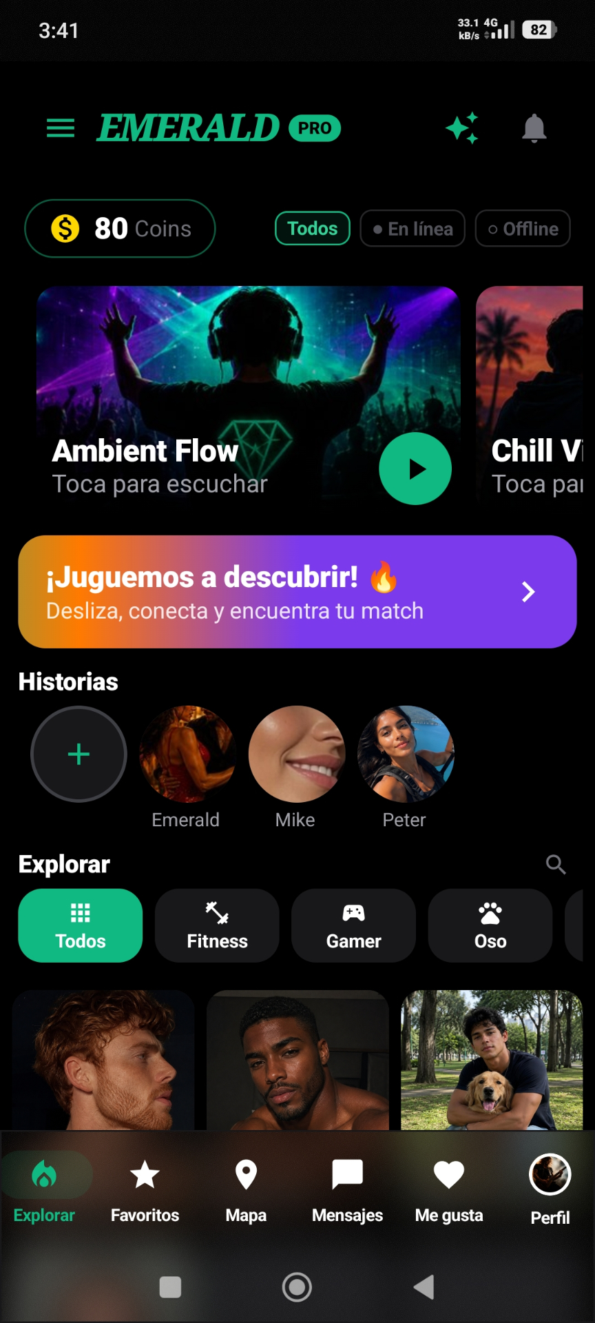 Nueva pantalla principal